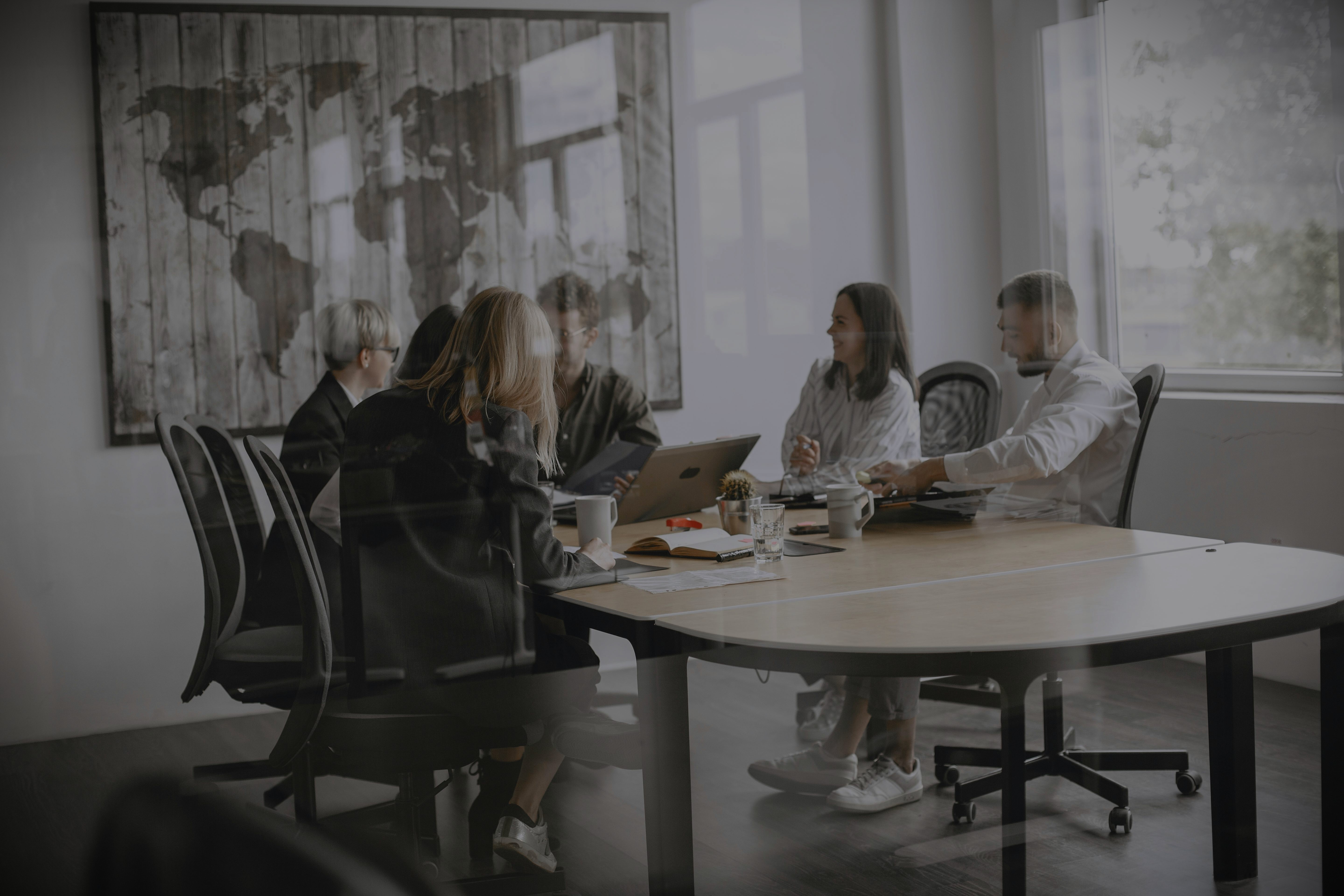 people in a boardroom